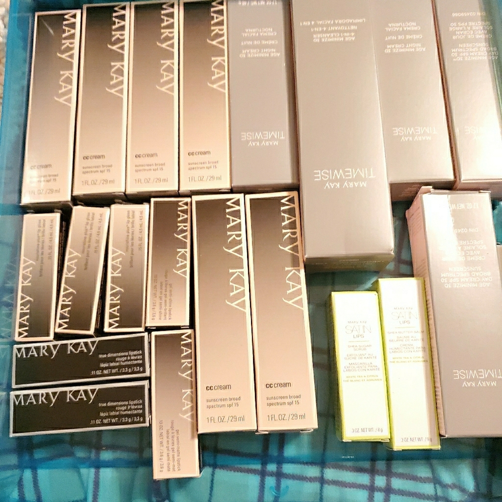Mary Kay lot of skincarw and makeup producfs $2000